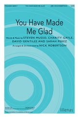 You Have Made Me Glad SATB choral sheet music cover